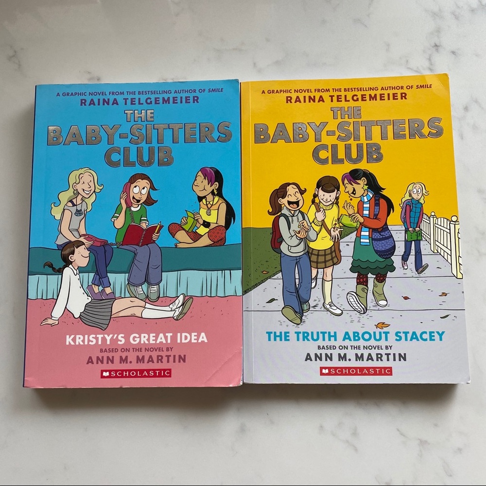 2 babysitters club books